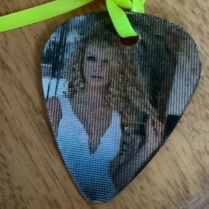 RARE Official Taylor swift Merchandise multi image guitar pick necklace